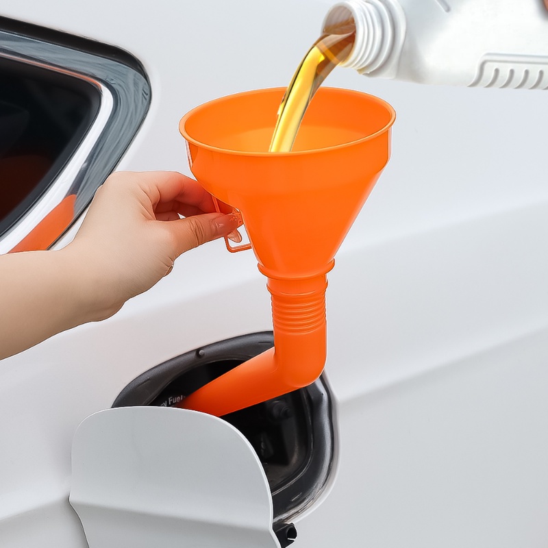 [Đặc trưng] Phễu Nhựa 130 / 145 / 160mm Chống Văng Dầu Có Tay Cầm Dài Tiện Dụng