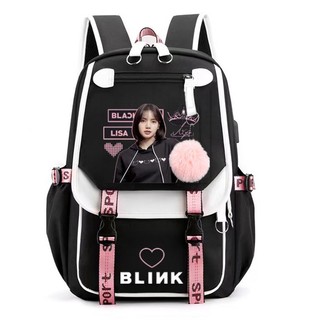 Ba Lô Cỡ Lớn Thoáng Khí In Họa Tiết Nhóm Nhạc BLACKPINK GT2 Thời Trang Cho Nam Và Nữ