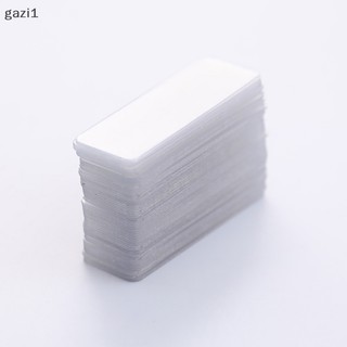 Hộp 60 Cuộn Băng Keo Hai Mặt Hình Vuông Siêu Dính Trong Suốt Chống Thấm Nước Không Để Lại Dấu Tiện Dụng Gzi1