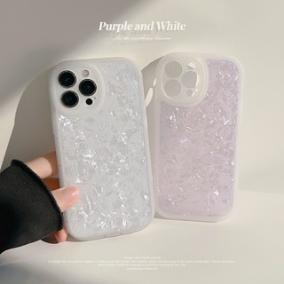 Ốp Điện Thoại Tpu Mềm Họa Tiết Vỏ Sò Cho IPhone 14 14pro Max 14plus 13 13pro 13mini 12 11 Pro Max IX XR SE2 I8 Plus