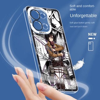 Ốp Điện Thoại TPU Mềm Trong Suốt Chống Sốc In Hình Anime Attack On Titan Cho iphone 11 12 Pro 6 6S 7 8 Plus X XS XR Max
