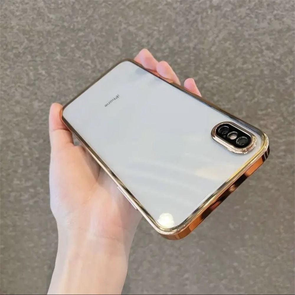 Ốp Điện Thoại TPU Mềm Mạ Điện Chống Sốc In Hình One piece Cho iphone 6S / 7 / 8Plus X / XS XR XS MAX 11