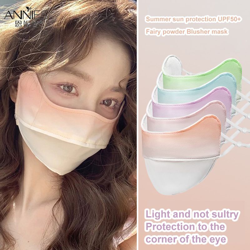Ảnh 1 Khẩu Trang Chống Nắng Thoáng Khí Chống Tia UV Chống Bụi Bảo Vệ Toàn Diện Có Thể Giặt Rửa Tái Sử Dụng Sf50 + 1