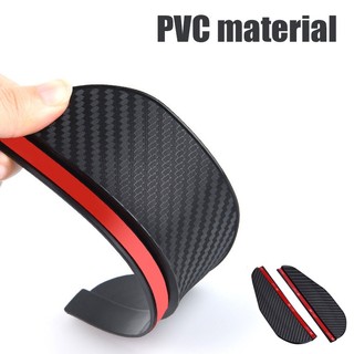 Set 2 Vỏ Bọc Gương Chiếu Hậu Xe Hơi Bằng Sợi carbon Chống Nước Mưa Tuyết