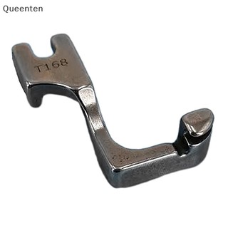 Queenten Vô Hình Dây Kéo Bấm Chân Đơn Phương Dây Kéo Chân Cho Juki Brother Siruba Jack Lockstitch Chân Công Nghiệp QT