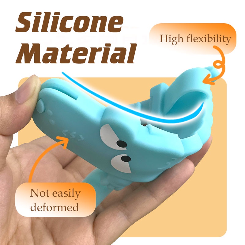 HamshMoc có thể sạc lại cho thú cưng LED Mặt dây chuyền silicon Đèn an toàn cho chó Dây xích Dây buộc cổ áo đính kèm để chạy cắm trại hoặc xe đạp
