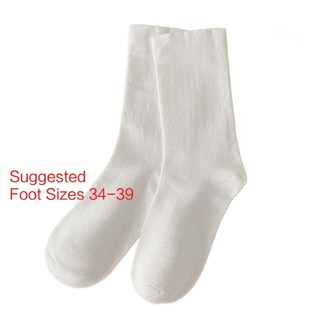 Vipdeal1 Đôi Vớ cotton Lụa Lạnh Màu Trơn Thời Trang Xuân Hè Phong Cách Nhật Bản Dành Cho Nữ