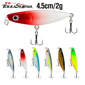 1 Mồi Câu Cá Nổi Mini 4.5cm / 2g Có 2 Lưỡi Câu