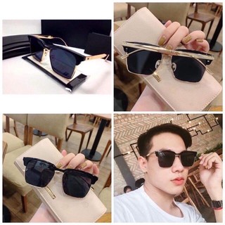 [Siêu Sale] [Có sẵn]  Kính mát thời trang nam nữ mẫu huyền thoại V2017 gọng kim loại form vuông