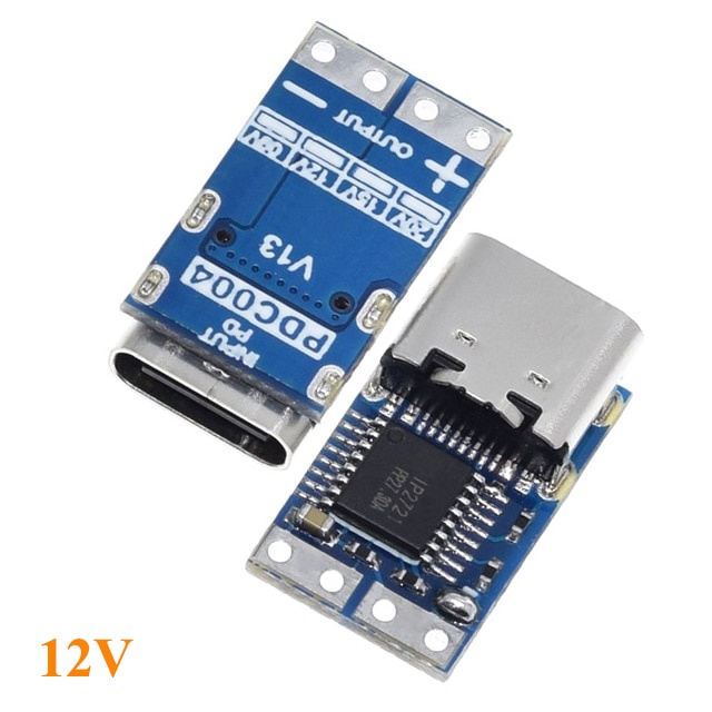 EMSea 4x PDC004 USB-PD Auf DC 12V - IP2721 Chip Für Elektronikprojekte