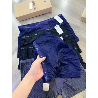 SIze 4XL - Hộp 4 Quần Lót Nam Boxer Đùi Thông Hơi Xuất Nhật Cao Cấp