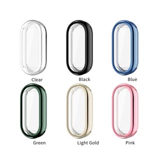 Vỏ bảo vệ TPU mềm mạ điện bảo vệ cho Xiaomi Miband 8 Mi Band 8