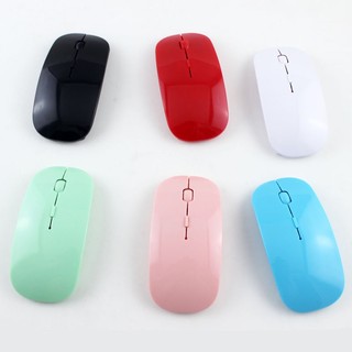 Chuột Quang Không Dây USB 1600 DPI 2.4G Siêu Mỏng Cho PC Laptop luyoo27