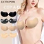 Áo Ngực Silicone Không Dây Nâng Ngực Không Gọng Size A-D