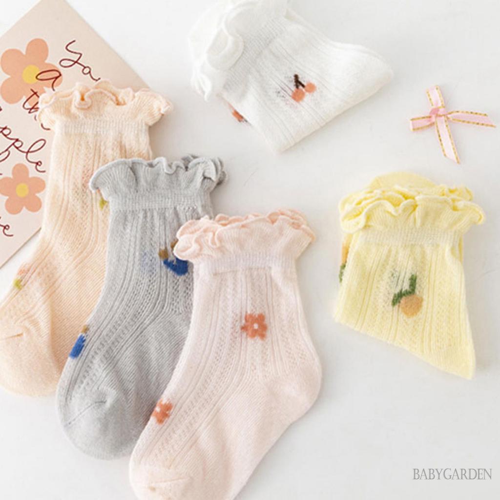 Vớ Lưới Mỏng Cho Bé Gái 0-5 TuổiVớ Cotton Mềm Mại Thời Trang Mùa Hè