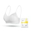Áo Bralette dùng một lần DELMER, có miếng đệm ngực Áo ngực dùng một lần không dây, Dây đeo bằng vải Cotton dành cho nữ Đồ lót dùng một lần dành cho nữ