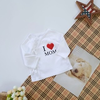 Combo 3 áo sơ sinh cột dây chất Cotton Modal siêu mềm mịn cho bé  3-5kg