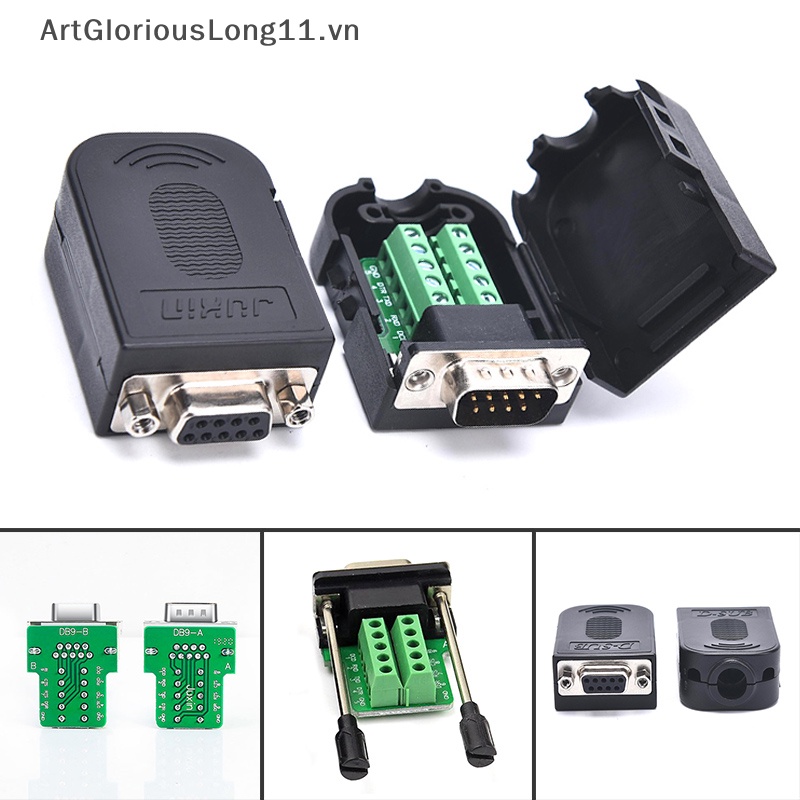 Đầu Kết Nối DB9 RS232 Male Female 9 Pin RS485 | Shopee Việt Nam