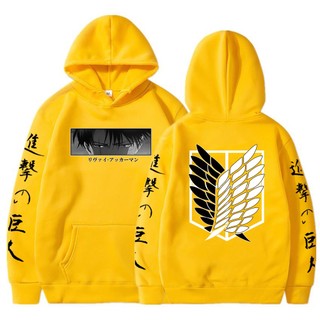 Áo Hoodie In Hình Levi Ackerman Attack On Titan