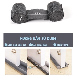 Cuộn Dây Dán Viền Cửa Đi Biển Chống Gió Cách Âm Luyoo19 Tiện Dụng