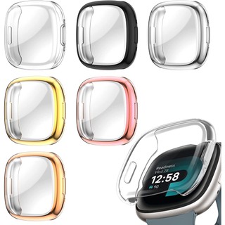 Vỏ TPU Mềm Bảo Vệ Màn Hình Toàn Diện Cho Fitbit Versa 4 / Versa 3 / Sense / Sense 2