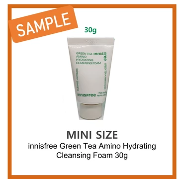 [MẪU] Sữa Rửa Mặt Dưỡng Ẩm Trà Xanh Amino Innisfree / [SAMPLE] innisfree Green Tea Amino Hydrating Cleansing Foam 30g #6