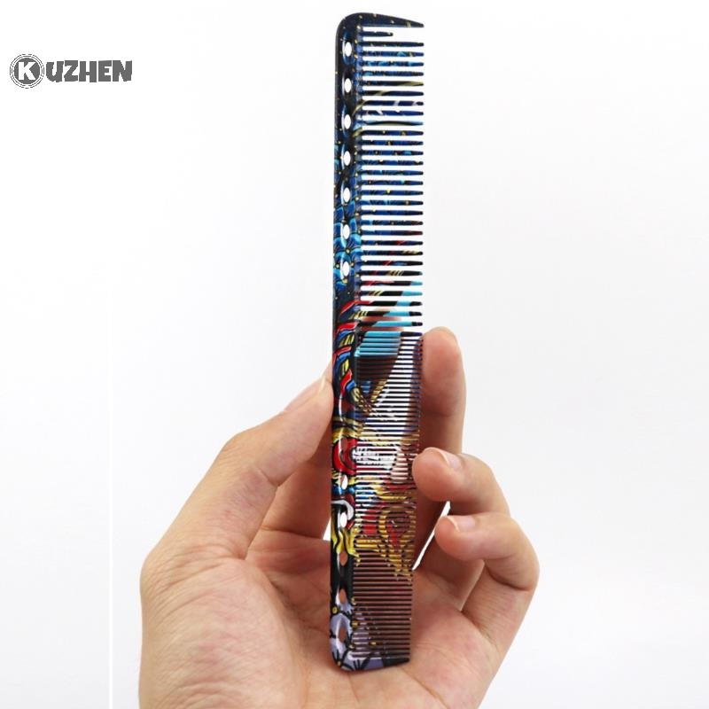 Kuzhen phong cách thời trang cắt tóc lược cắt tóc salon làm tóc lược làm tóc nóng