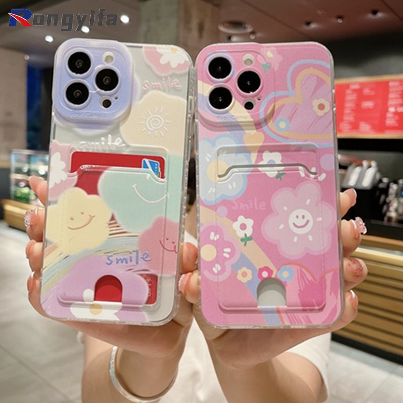 Ốp Điện Thoại Có Ngăn Đựng Thẻ Cho Samsung Galaxy A31 A23 F22 A21S A21 A20S A20 A30 A04S A32 A24 M32 M22 M13 A14 4G A22 A14 A13