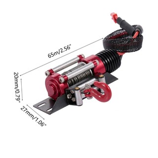 Hệ Thống Tời Tự Động Bằng Kim Loại Cho Xe Hơi Điều Khiển RC 1: 10