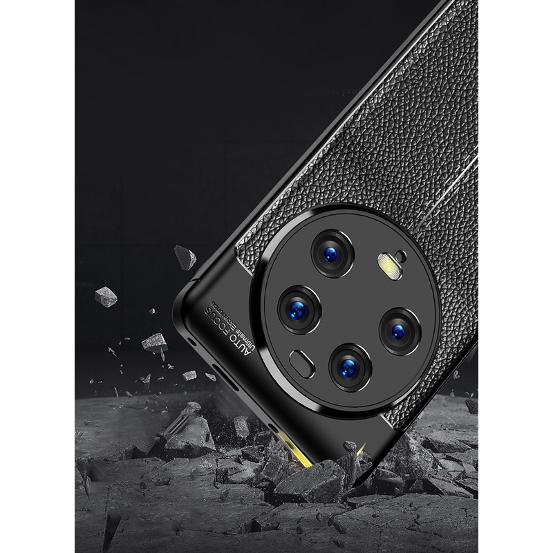 Dành Cho Xiaomi 13 Ultra Slim TPU Da Họa Tiết Bao Da Chống Trầy Xước Chống Sốc