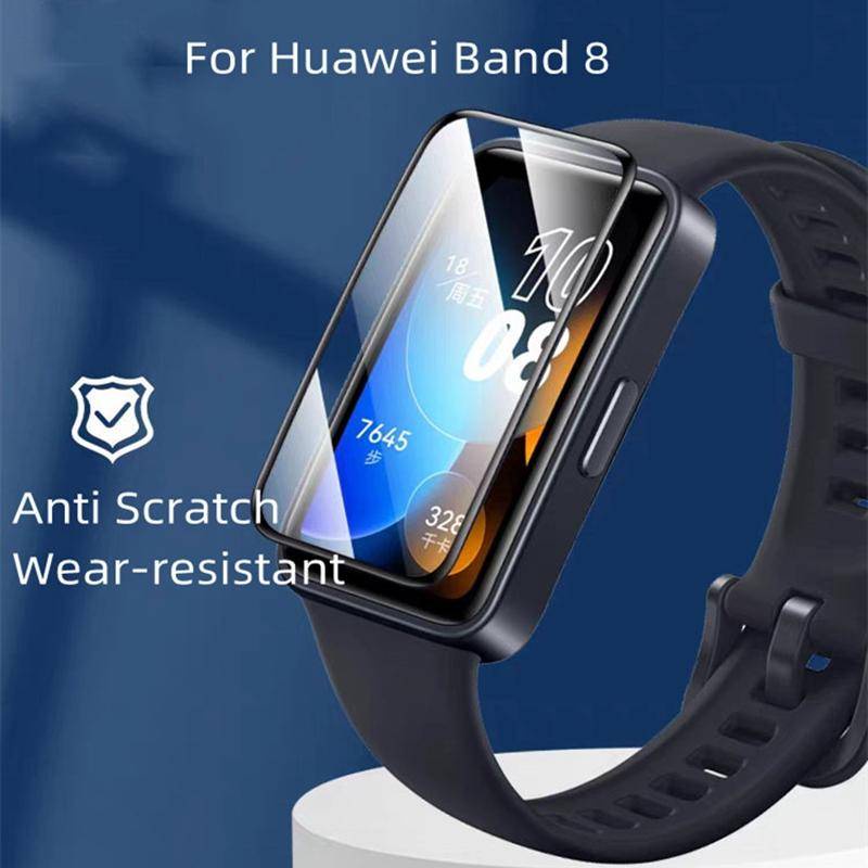 Kính Cường Lực 3D Viền Cong Chống Ánh Sáng Xanh Cho Đồng Hồ Thông Minh Huawei Band 8 Huawei Band8