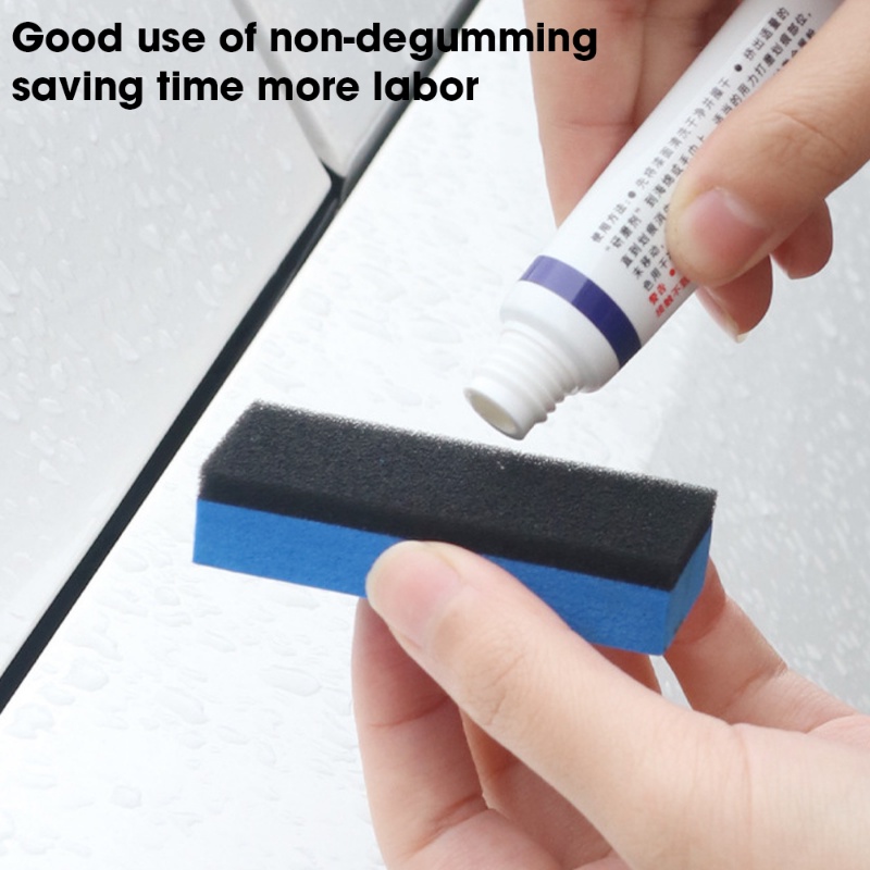 Miếng bọt biển chăm sóc ô tô đa năng - Miếng bọt biển sáp ô tô hai mặt cho lớp phủ Nano, sơn sáp & sơn