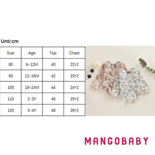 Mgg-kids Bé Gái Đồ Bơi Mùa Hè In Hoa Tay Dài Xù Áo liền quần Đồ Bơi Đi Biển Đồ Tắm Quần Áo Trẻ Em