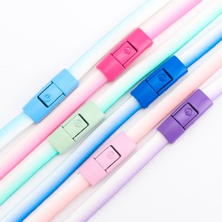 Khóa Bấm Dây Giày Co Giãn Nhiều Màu Không Cần Buộc Tiện Dụng