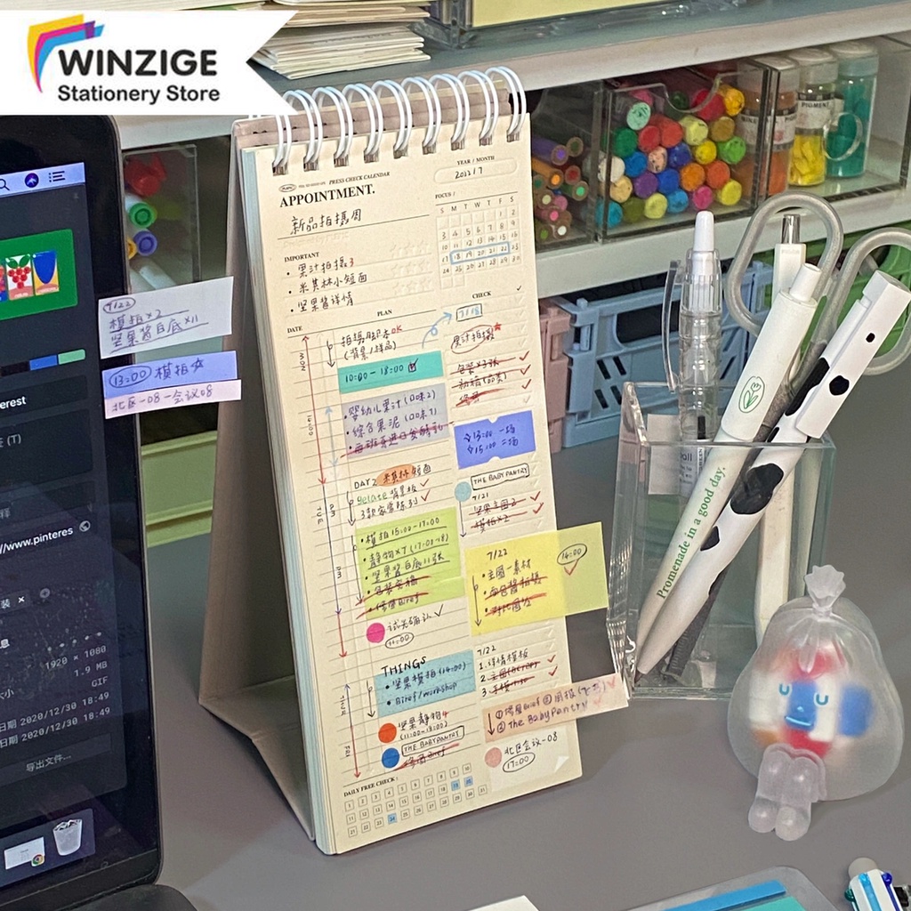 Winzige Sổ Tay Ghi Chép Sổ Lên Kế Hoạch Daily Planner Notebook Sổ Tay ...