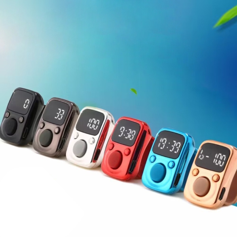 MOON Mini Finger Counter LED Màn hình kỹ thuật số điện có đèn Tally CountersStitch