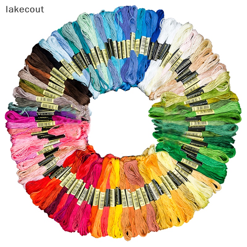 Lt 24 / 100 / 50 Cross Cotton Thêu Chỉ Flos May Xiên Thủ Công linh cẩu