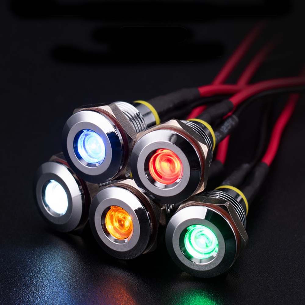 Đèn tín hiệu cảnh báo Led (5V-24V | 110-220V), Đèn báo nguồn tín hiệu ...