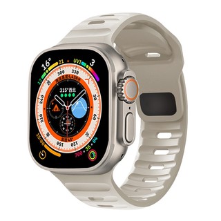 Dây Đeo Silicone 19 Màu Cho Đồng Hồ Thông Minh Apple Watch Ultra 49mm 44mm 45mm 41mm 40mm 42mm 38mm