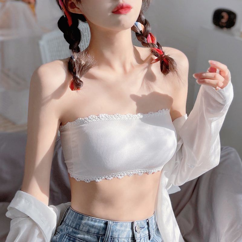 Áo Ngực Ống Không Dây Chống Trượt Cho Nữ Sinh