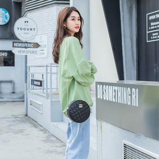 Túi đeo vai thêu túi nữ 2023 thời trang mới lingge chuỗi túi tròn điện thoại nhỏ đeo chéo túi vuông nhỏ