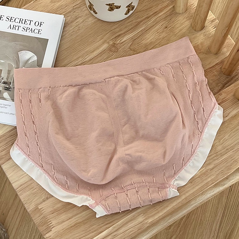 Quần Lót Cotton Không Đường May Kháng Khuẩn Thân Thiện Với Da Cho Nữ