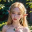 Trang trí halloween elf tai mô phỏng tai mềm fairy angel dress up cosplay