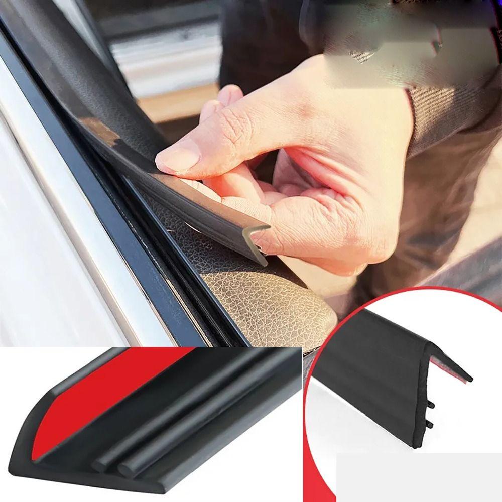 Dải niêm phong cửa sổ ô tô MONOSTYLE, Dải niêm phong 7 hình cách âm tiếng ồn, Nhãn dán ô tô Cách âm chống bụi Phụ kiện ô tô Con dấu cao su chống gió Thân xe ô tô