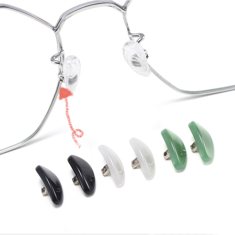 [Đặc trưng] Set 1 / 4 / 5 Cặp Đệm Mũi Mini Mềm Mại Nâng Cao Mắt Kính Chống Trượt