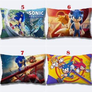 Vỏ Gối Hình Chữ Nhật Sonic The Hedgehog 2 Vỏ Sofa Polyeste In Một Mặt Trang Trí Nhà Cửa (Không Có Lõi)