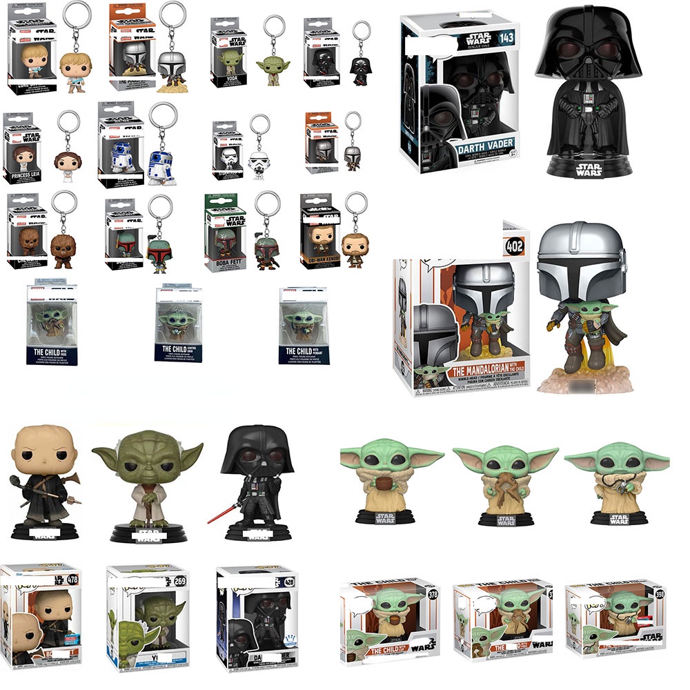 Funko Pop Chiến Tranh Giữa Các Vì Sao Mẫu Bé Yoda Mandalorian Darth ...