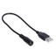 Cáp kết nối nam sang nữ USB sang 5,5mmx2,1mm Dây cấp nguồn DC 5V