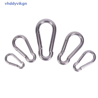 Móc Khóa Carabiner Bằng Thép Không Gỉ 304 Tháo Gỡ Nhanh