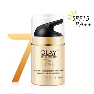 Olay Total Effects Kem dưỡng ẩm chống lão hóa SPF15 PA++ 50g kèm kem chống nắng mặt